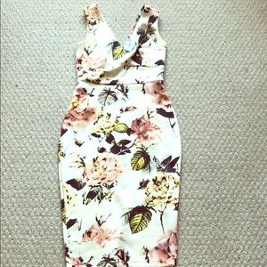 Asos Floral MIdi Dress